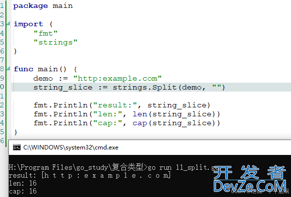 Go语言中strings.HasPrefix、strings.Split、strings.SplitN() 函数