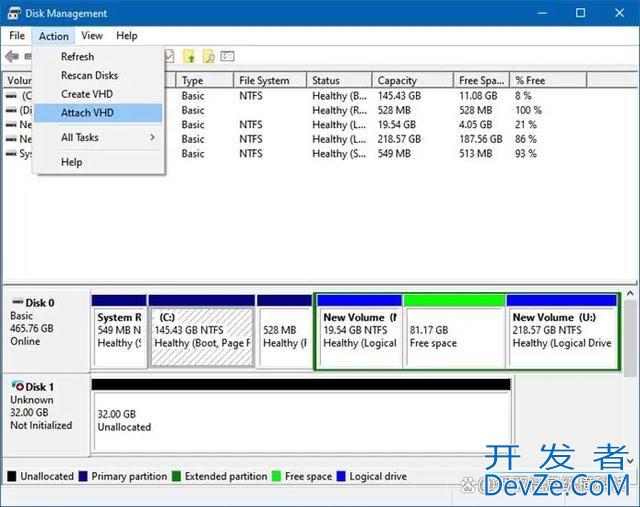 如何在Win11/10中打开VMDK/VHDX/VHD文件?