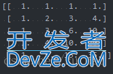 python生成二维矩阵的两种方法小结