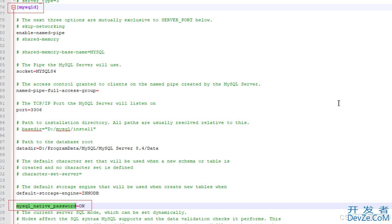 如何解决MYSQL8.4.1 MySQL84--ERROR 1524(HY000):Plugin ‘msql_native_password‘ is not loaded问题