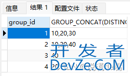 SQL函数实现Group_concat用法