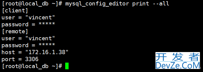 MySQL 配置免密码登录的问题记录(mysql_config_editor Configuration)