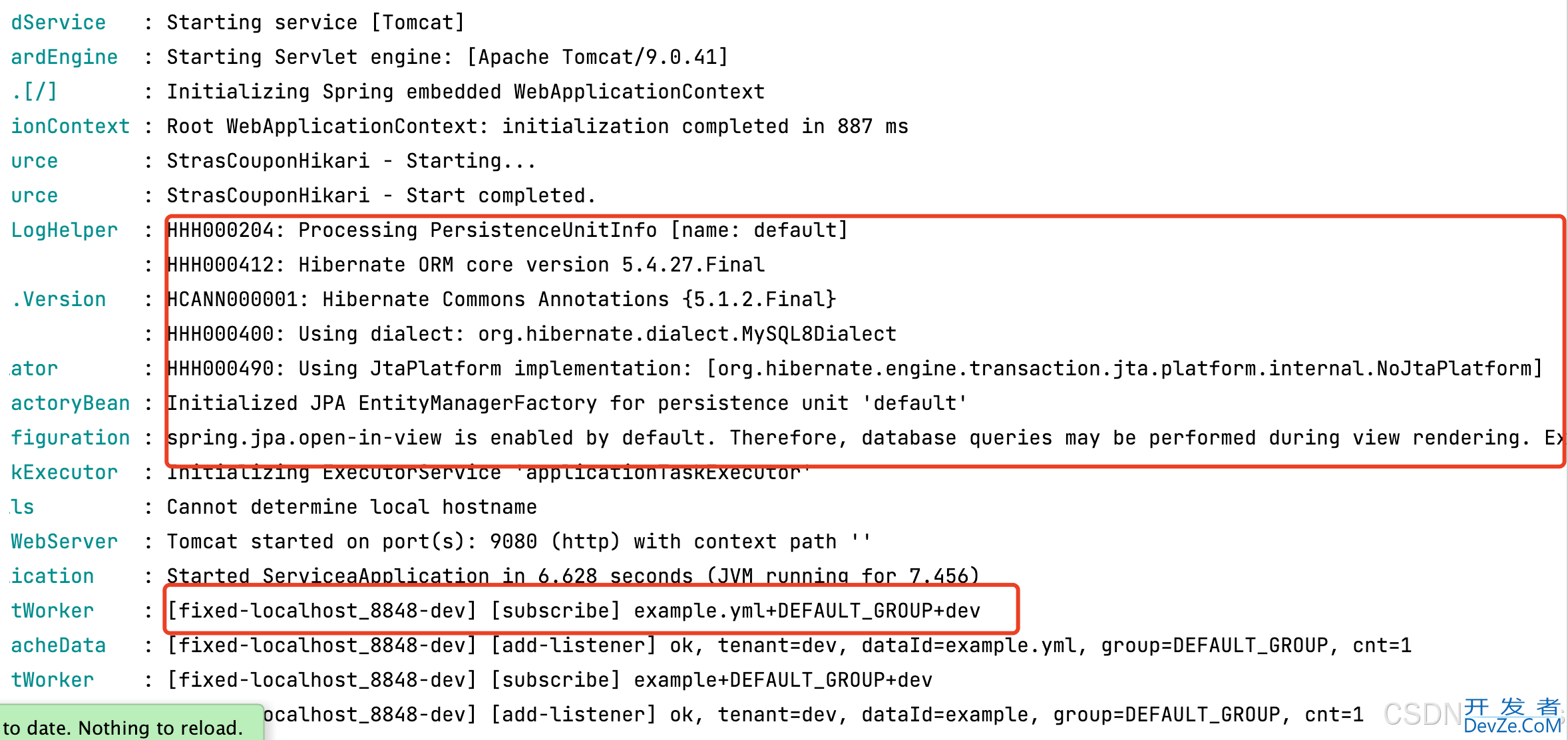 springCloud集成nacos config的过程