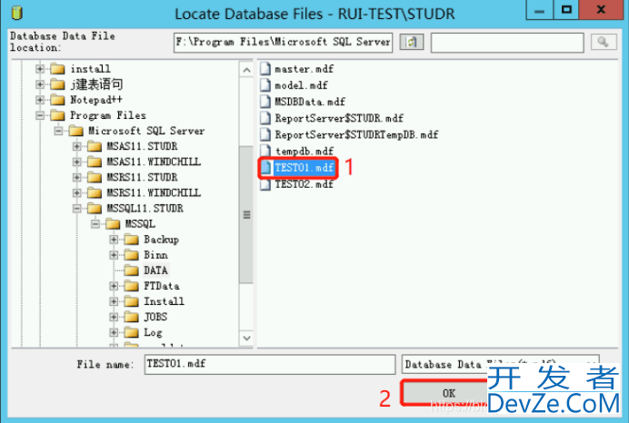 SQLServer日志收缩的两种方法实现