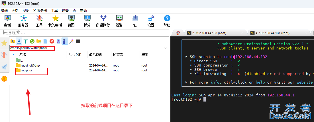 Jenkins配置前端自动打包部署全过程（若依项目）