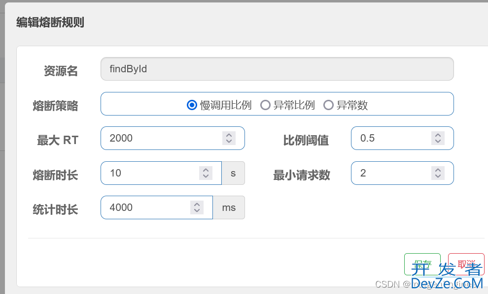 springboot整合sentinel接口熔断的实现示例