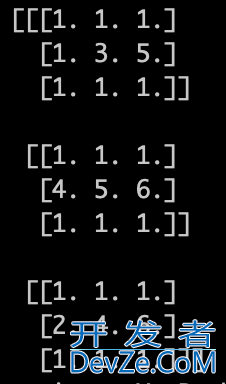 Python如何新建三维数组并赋值