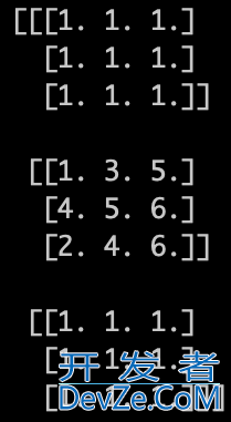 Python如何新建三维数组并赋值