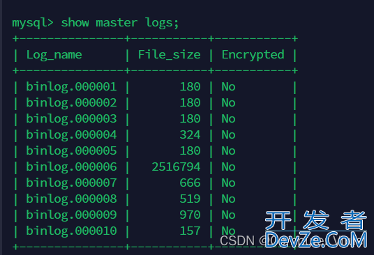 mysql数据库的全量与增量的备份以及恢复方式