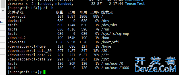 重启Linux服务器后数据消失问题的解决方法(重新挂载)