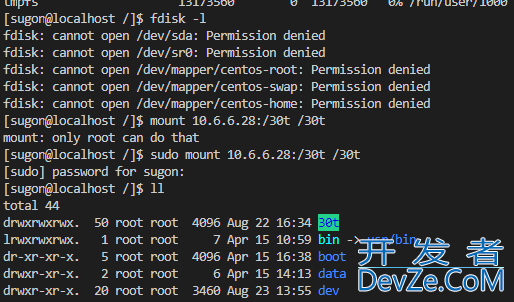 重启Linux服务器后数据消失问题的解决方法(重新挂载)