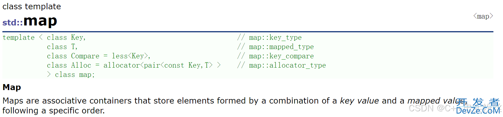 C++map,set,multiset,multimap详细解析