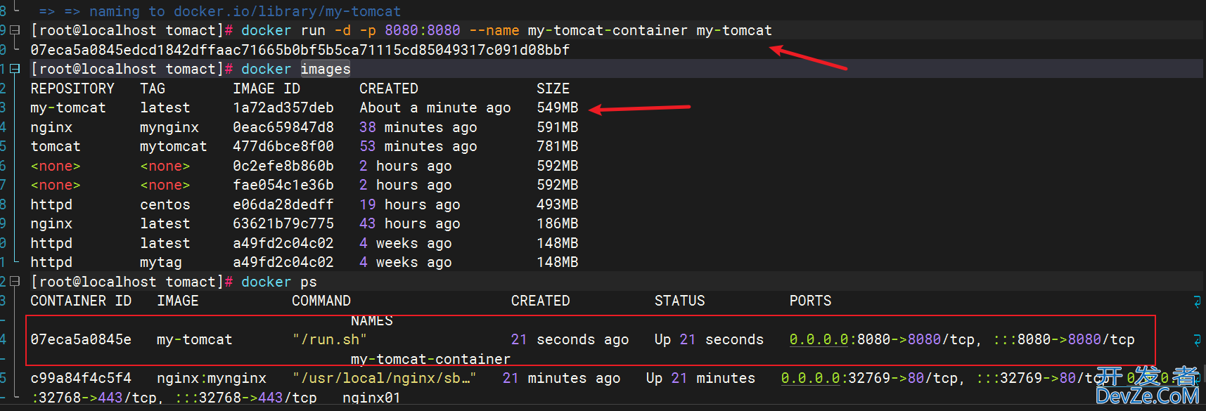 Linux中使用Docker容器构建Tomcat容器的完整教程