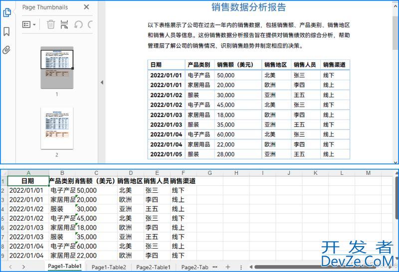 使用Python提取PDF表格到Excel文件的操作步骤