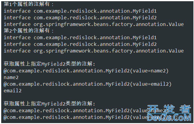 Java Reflect如何利用反射获取属性上的注解