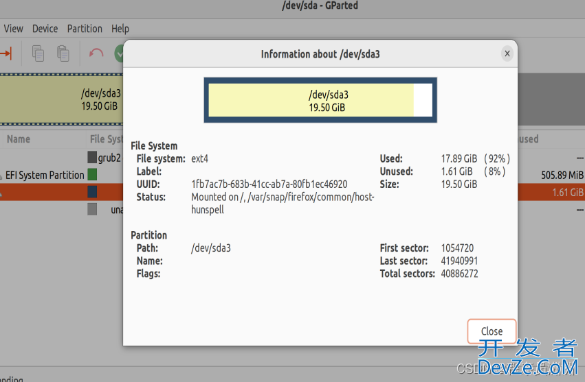 Ubuntu文件系统磁盘空间不足报错low disk space on filesystem root的解决方案