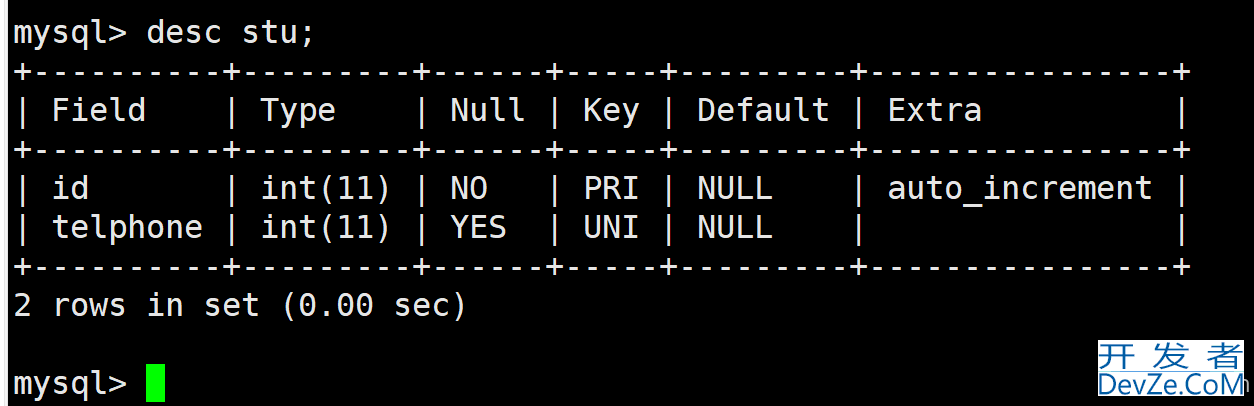 MySQL数据库之表的约束图文详解