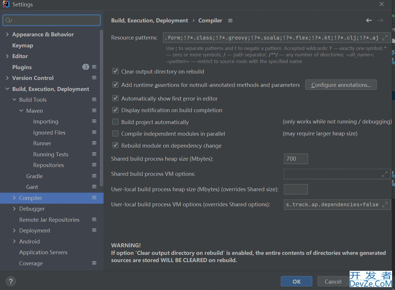 IDEA maven compile报错OutOfMemoryError(内存溢出)解决及jvm分析