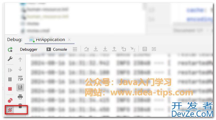 IDEA查看所有的断点(Breakpoints)并关闭的方式