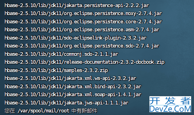 Linux的HBASE数据库集群部署方法