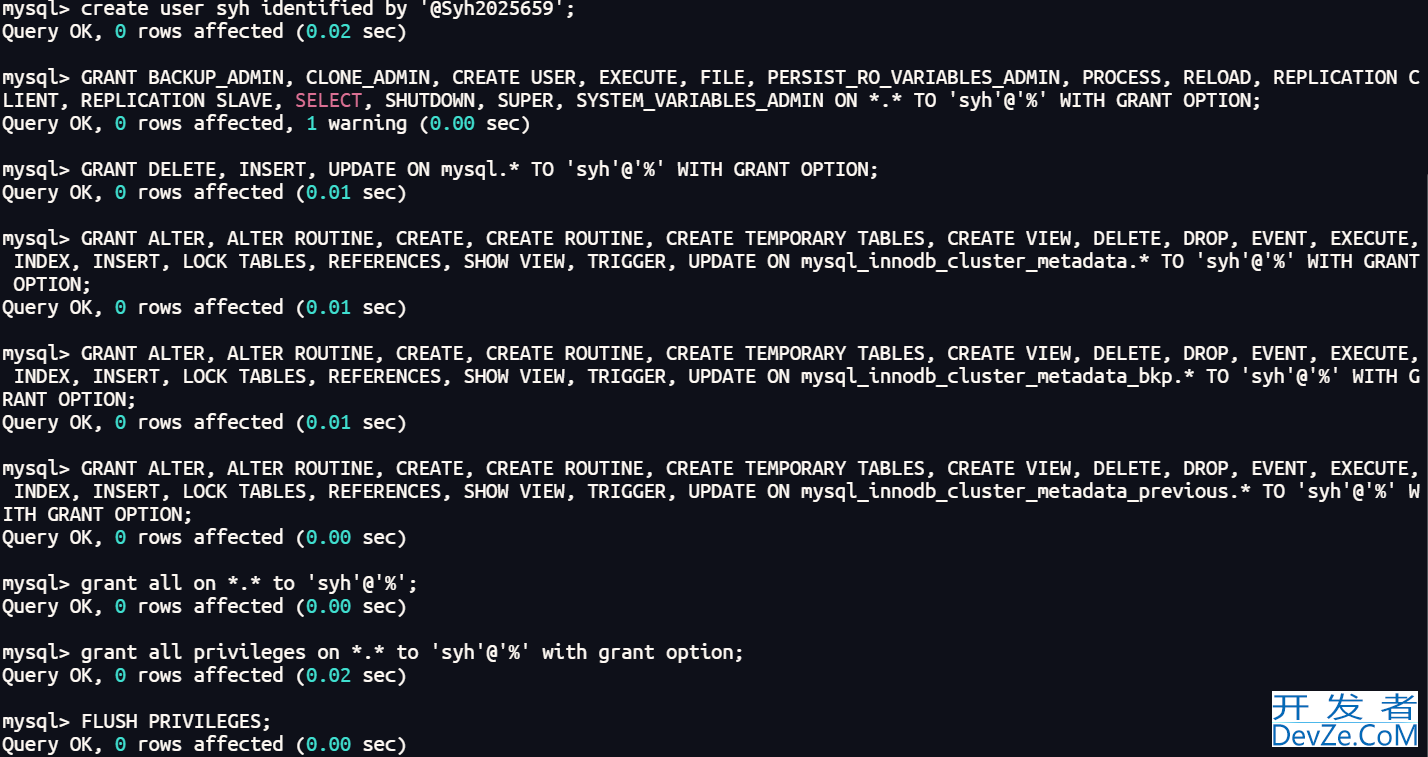 MySQL8.0高可用MIC的实现