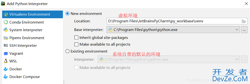 python之no module named xxxx以及虚拟环境配置过程