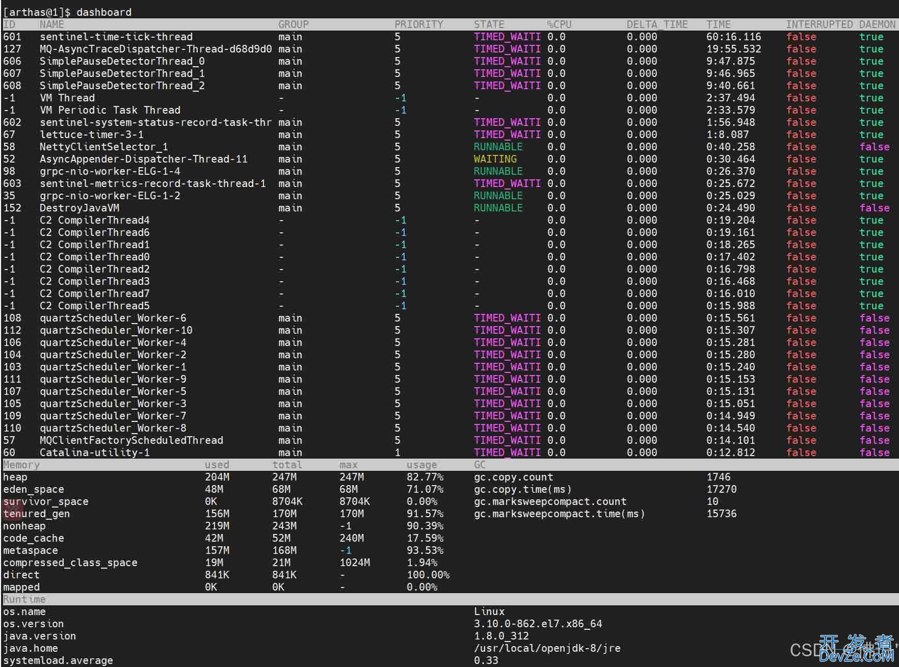 arthas在idea和docker中的应用方式