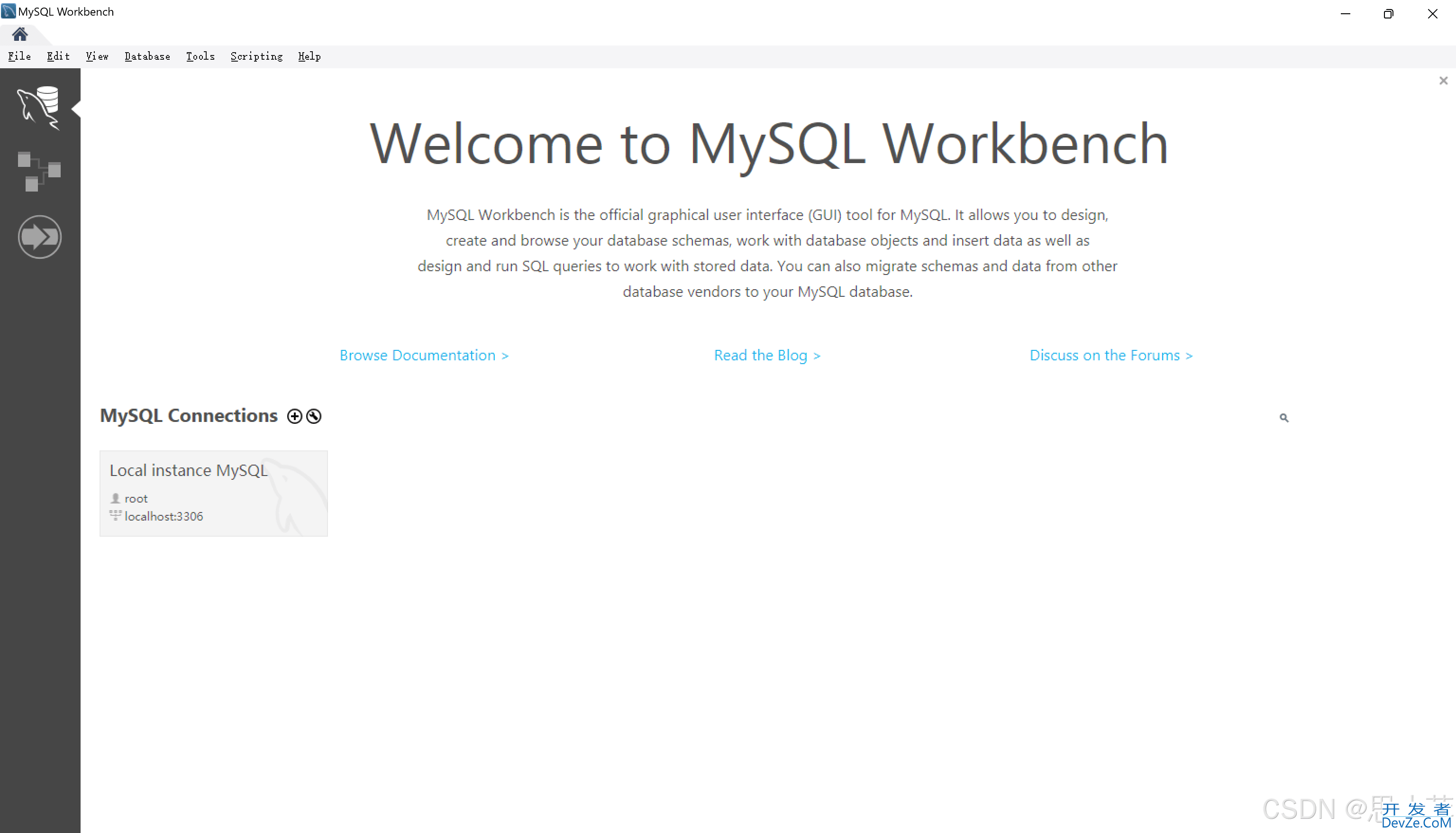 MySQL Workbench菜单汉化为中文的简单操作方法