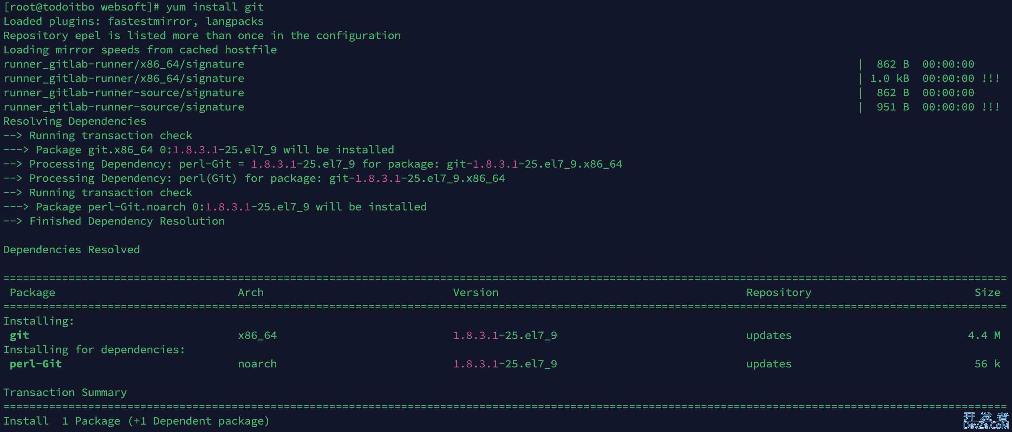 使用CentOS7上的GitLab Runner,让你的项目加速奔跑