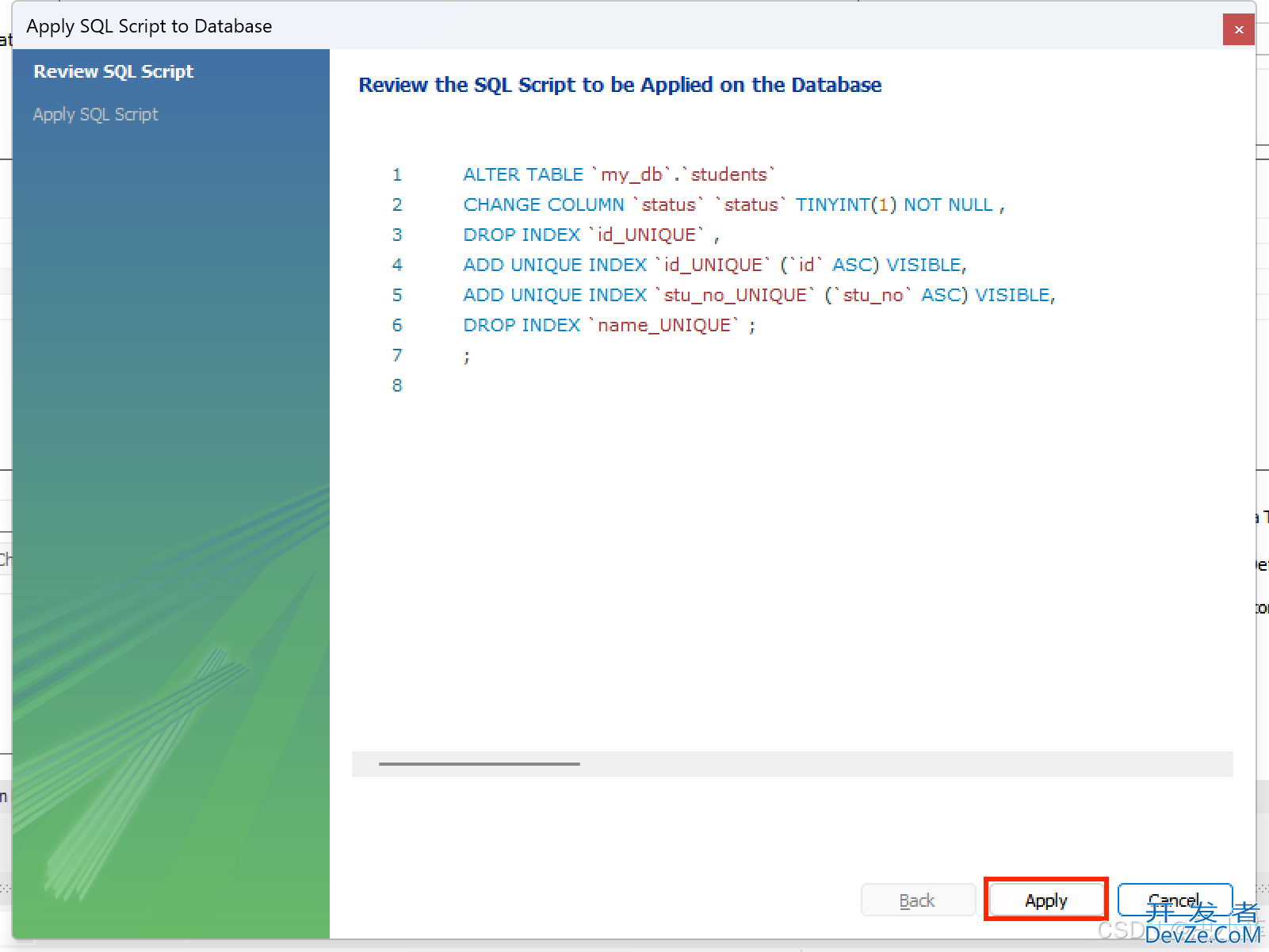 MySQL Workbench基本使用示例详解